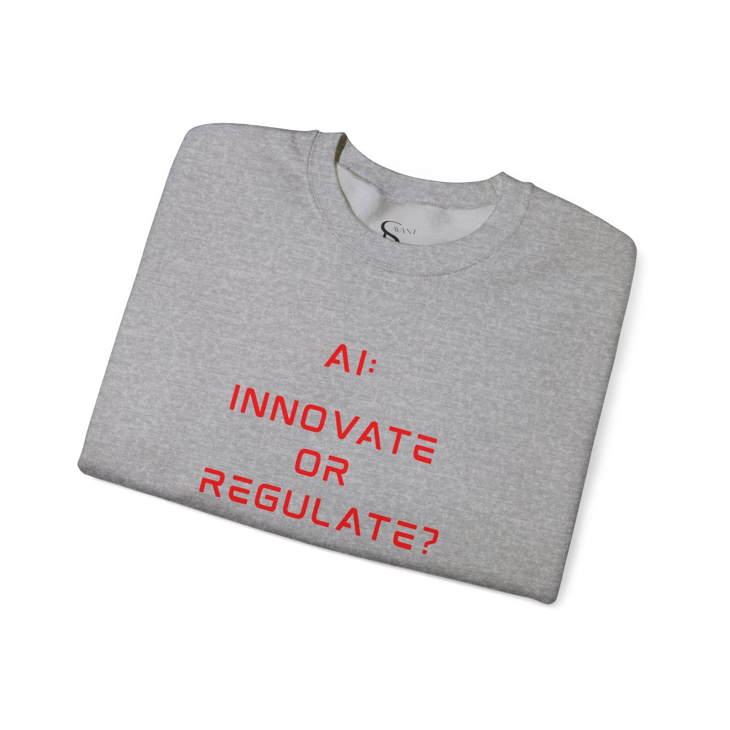 The Debate - Red Text Edition // Unisex Soft Blend Crewneck Sweatshirt