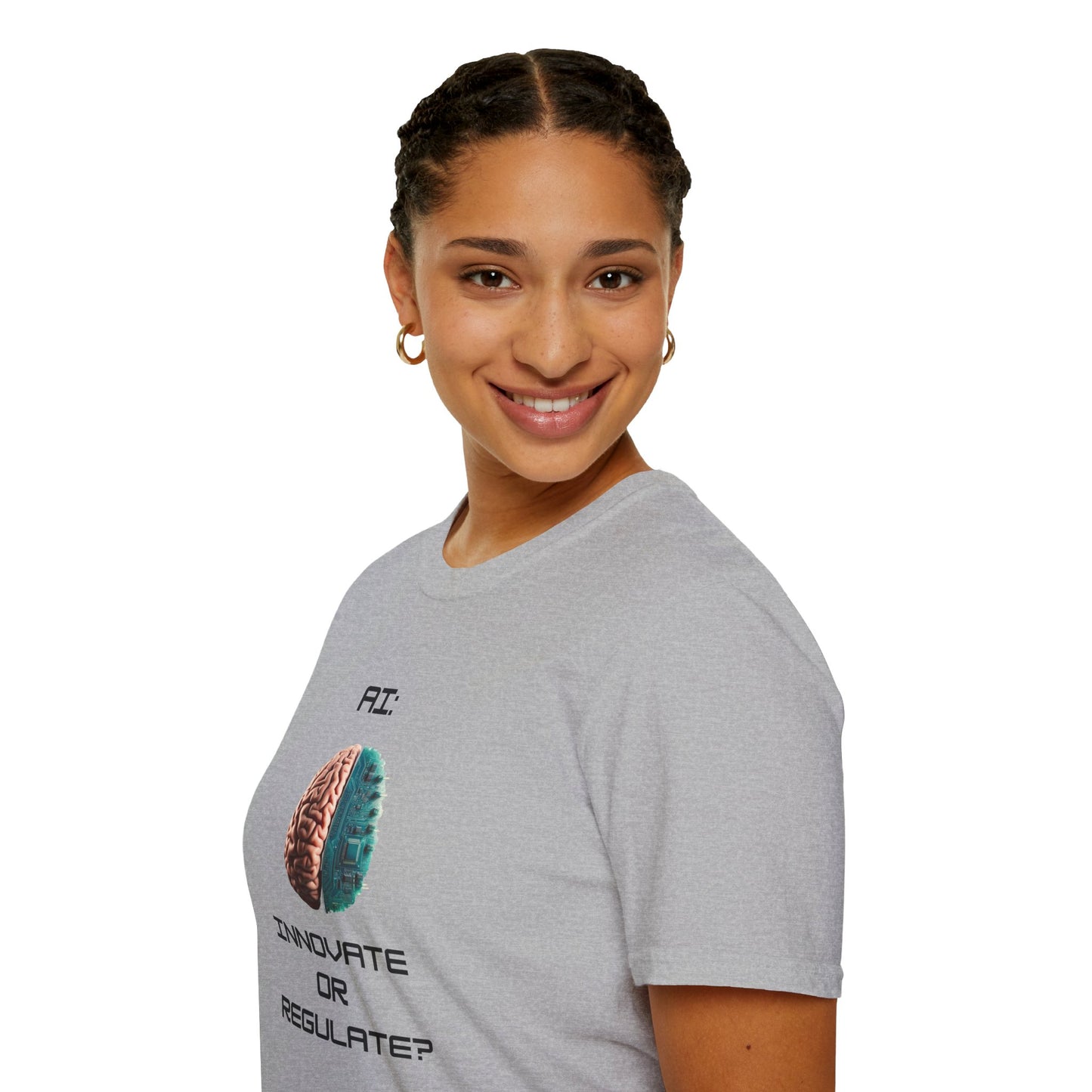 Hybrid Mind // Unisex Premium Soft Cotton T-Shirt