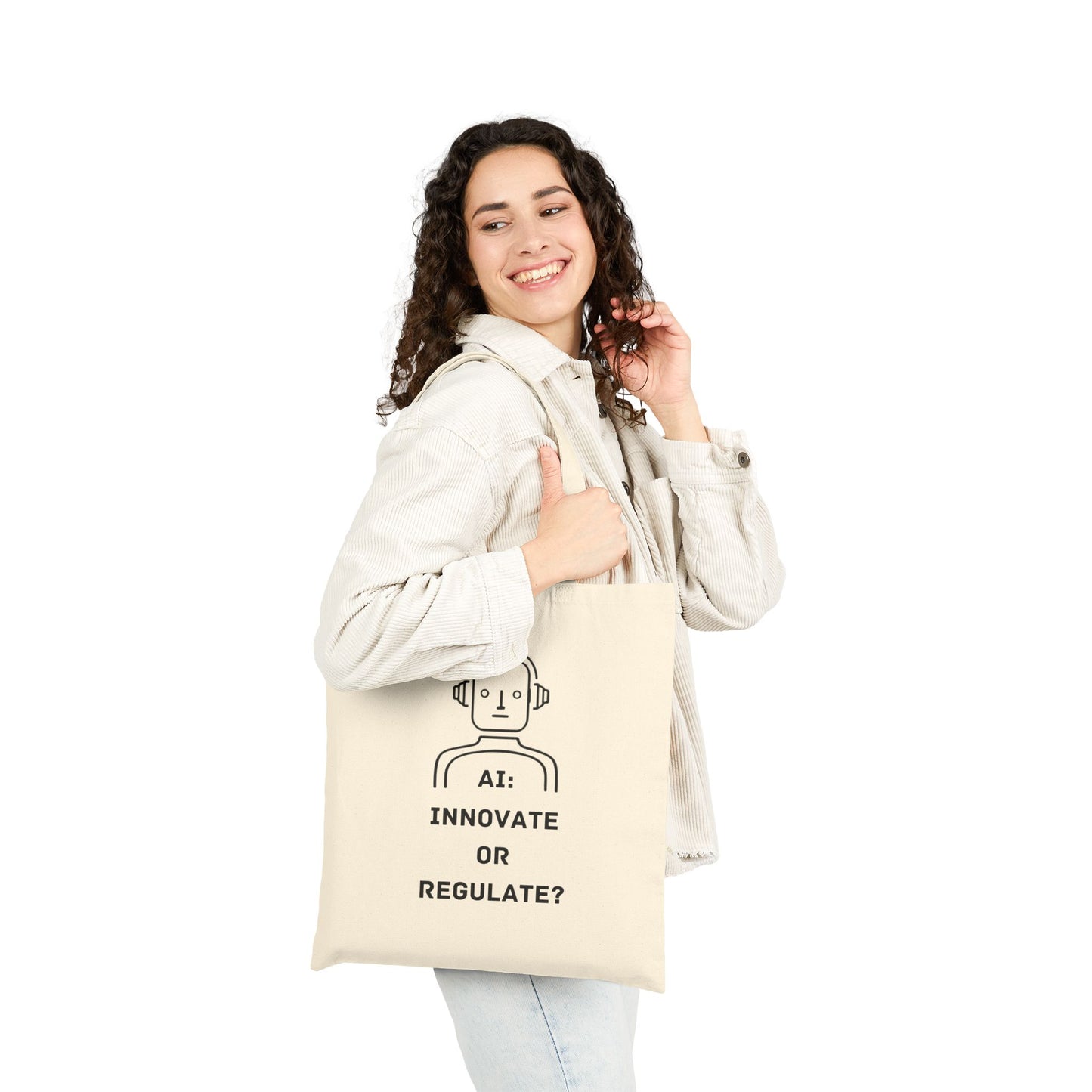 OG Bot // Cotton Canvas Tote