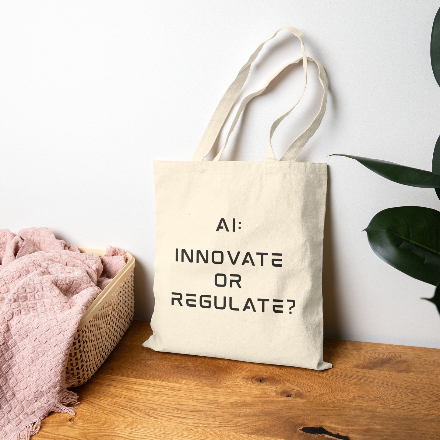 The Debate // Cotton Canvas Tote