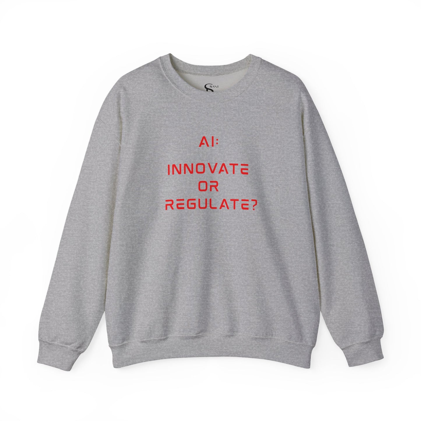 The Debate - Red Text Edition // Unisex Soft Blend Crewneck Sweatshirt