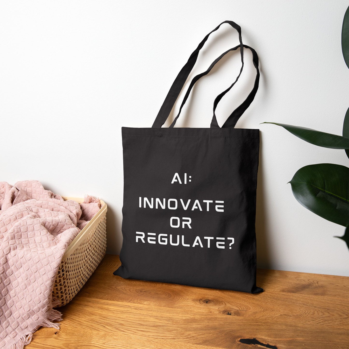 The Debate // Cotton Canvas Tote