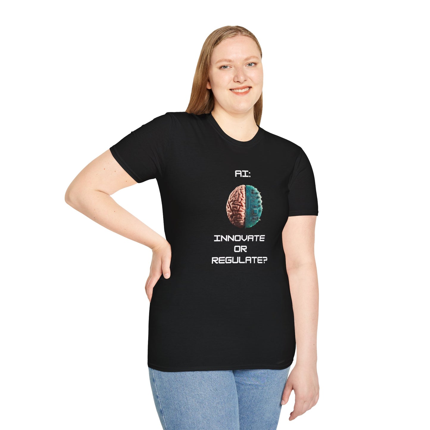 Hybrid Mind // Unisex Premium Soft Cotton T-Shirt