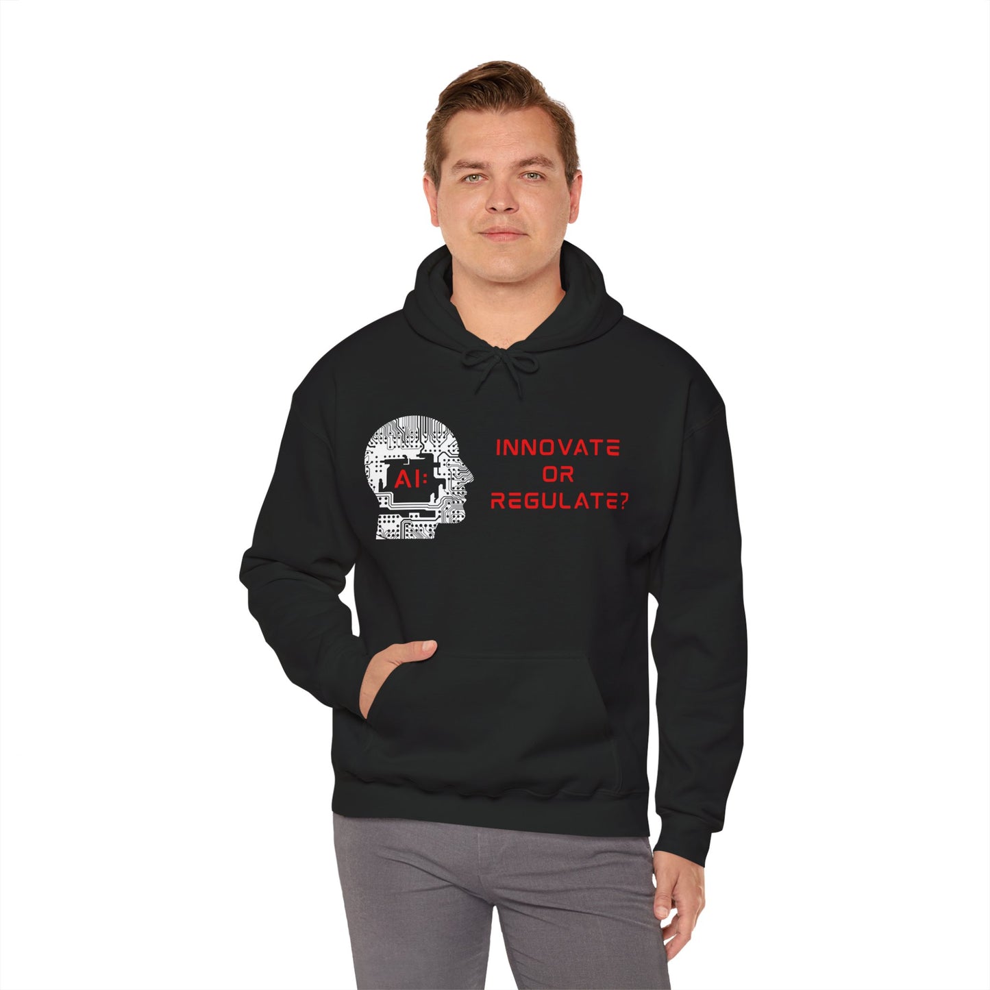 brAInstorm // Unisex Soft Blend Hoodie