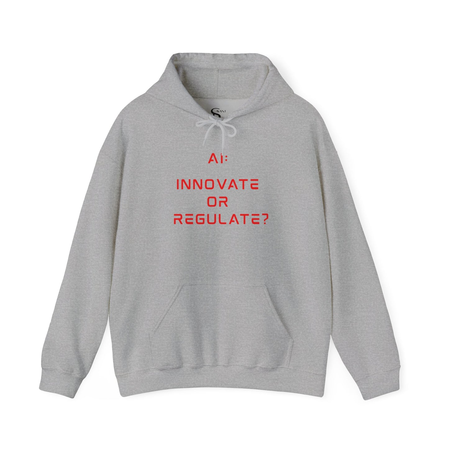 The Debate Unisex Hoodie - Red Text Edition