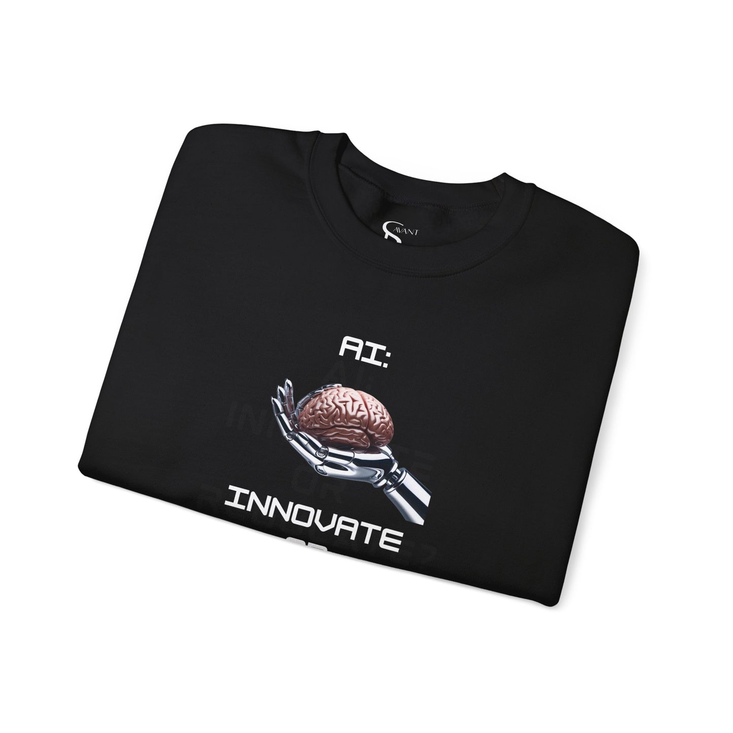 AI CTRL // Unisex Soft Blend Crewneck Sweatshirt