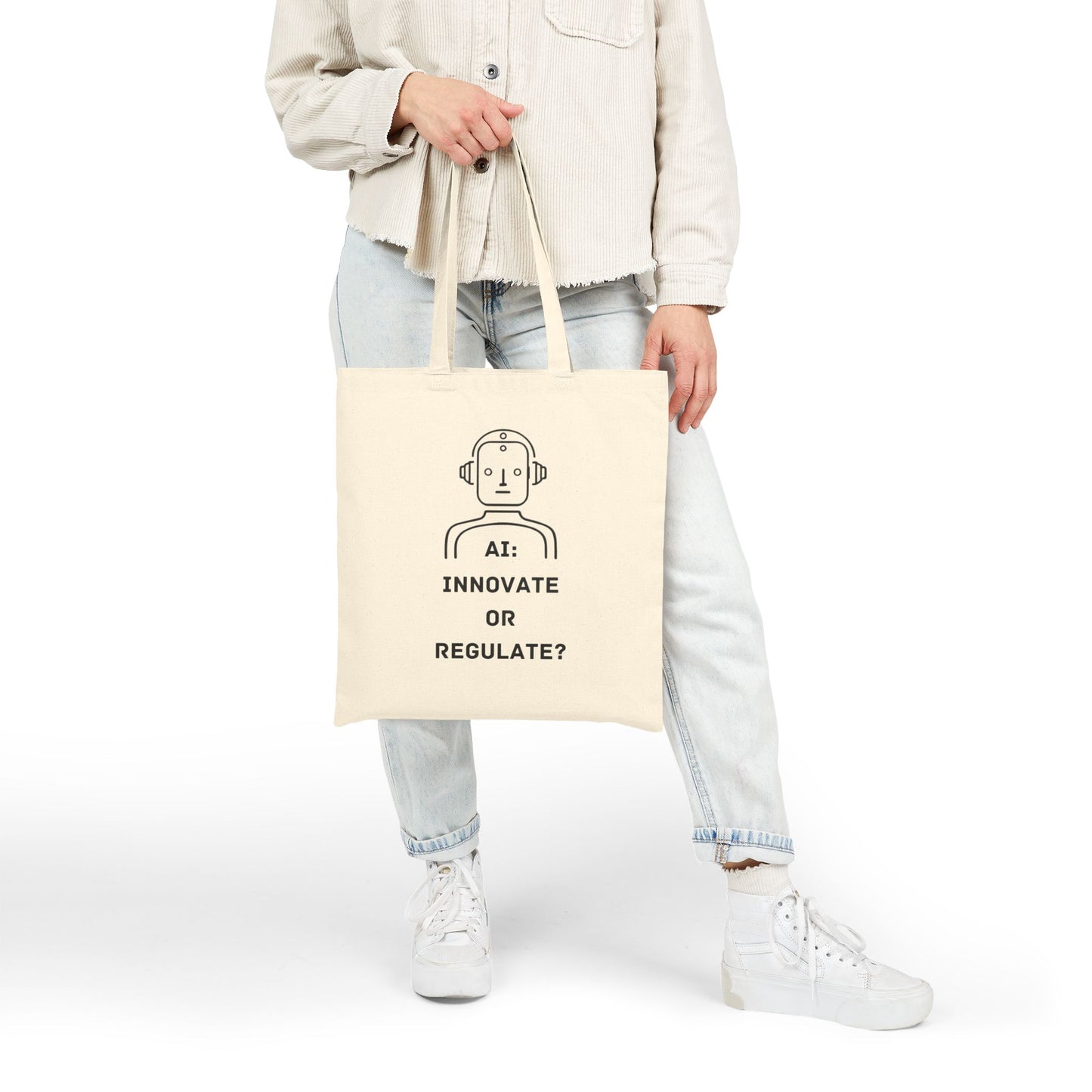 OG Bot // Cotton Canvas Tote