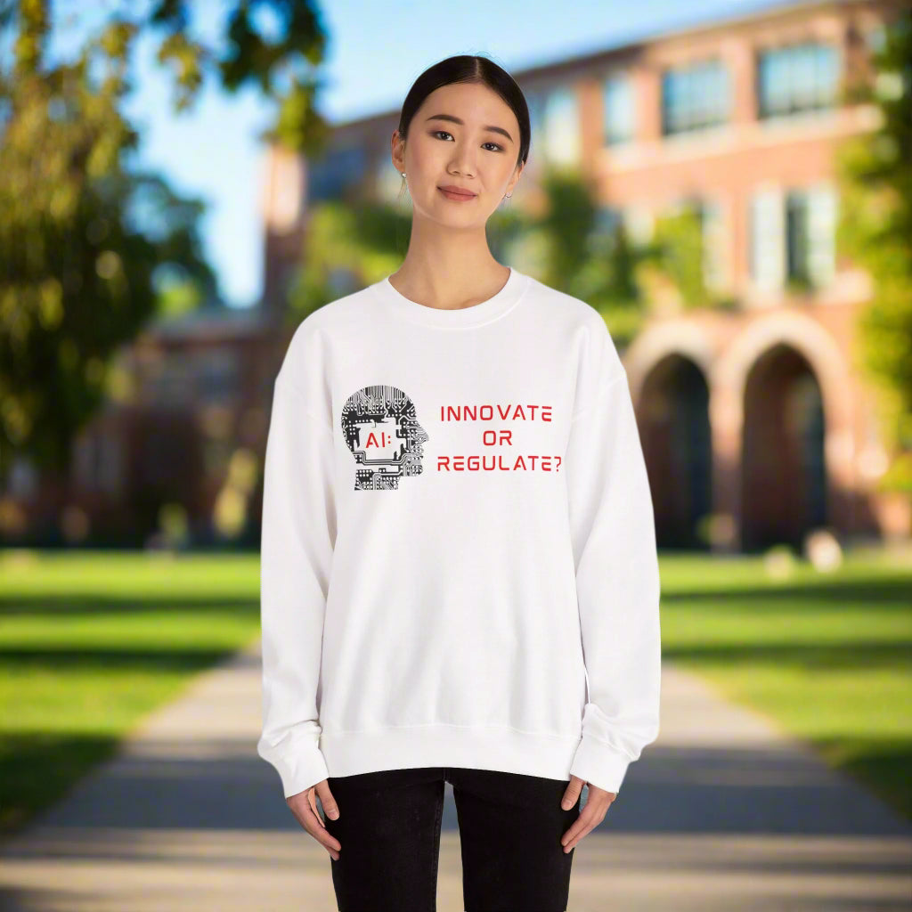 brAInstorm // Unisex Soft Blend Crewneck Sweatshirt