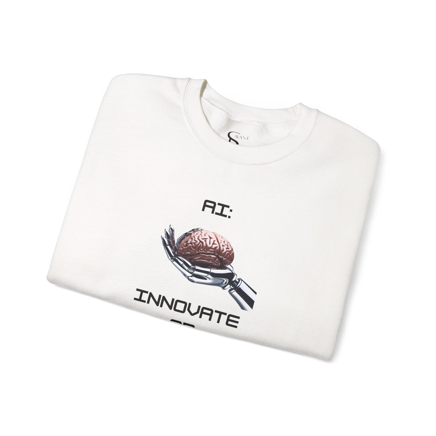 AI CTRL // Unisex Soft Blend Crewneck Sweatshirt