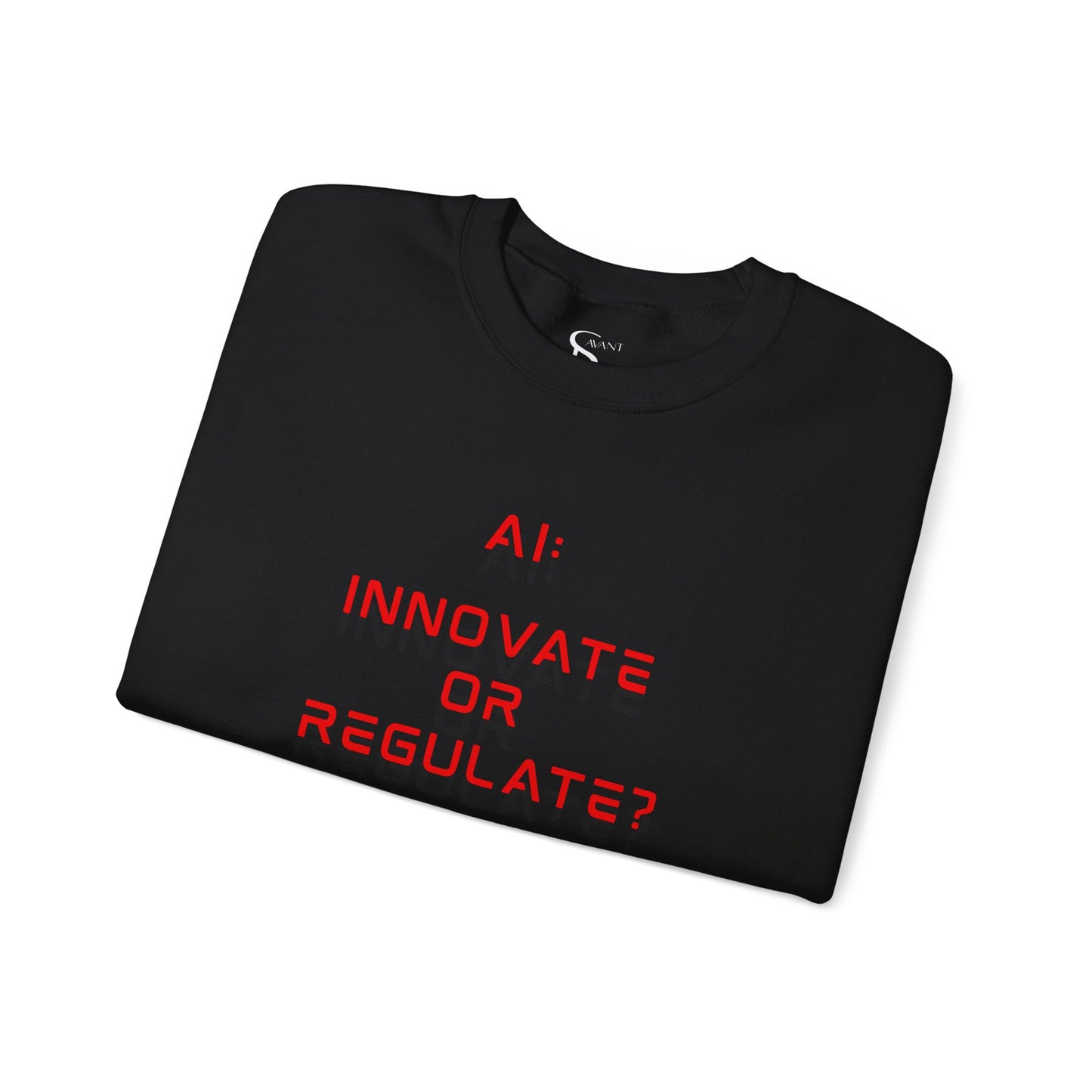 The Debate - Red Text Edition // Unisex Soft Blend Crewneck Sweatshirt