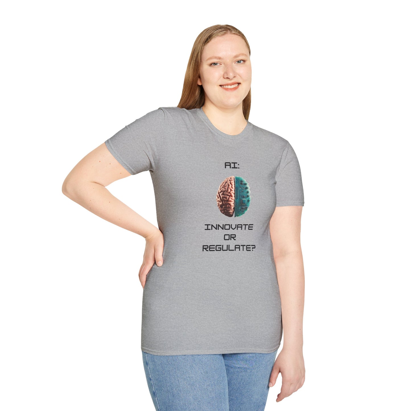 Hybrid Mind // Unisex Premium Soft Cotton T-Shirt