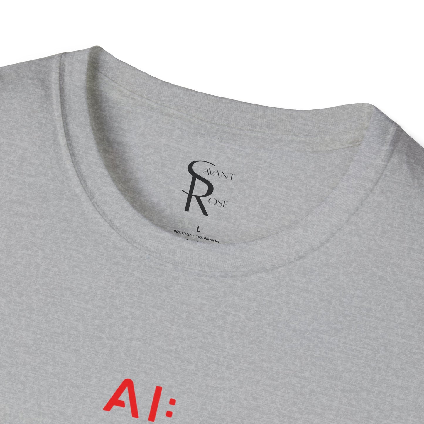 The Debate - Red Text Edition // Unisex Premium Soft Cotton T-Shirt