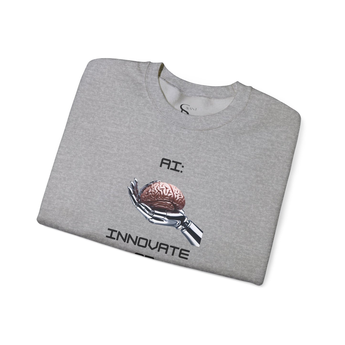 AI CTRL // Unisex Soft Blend Crewneck Sweatshirt