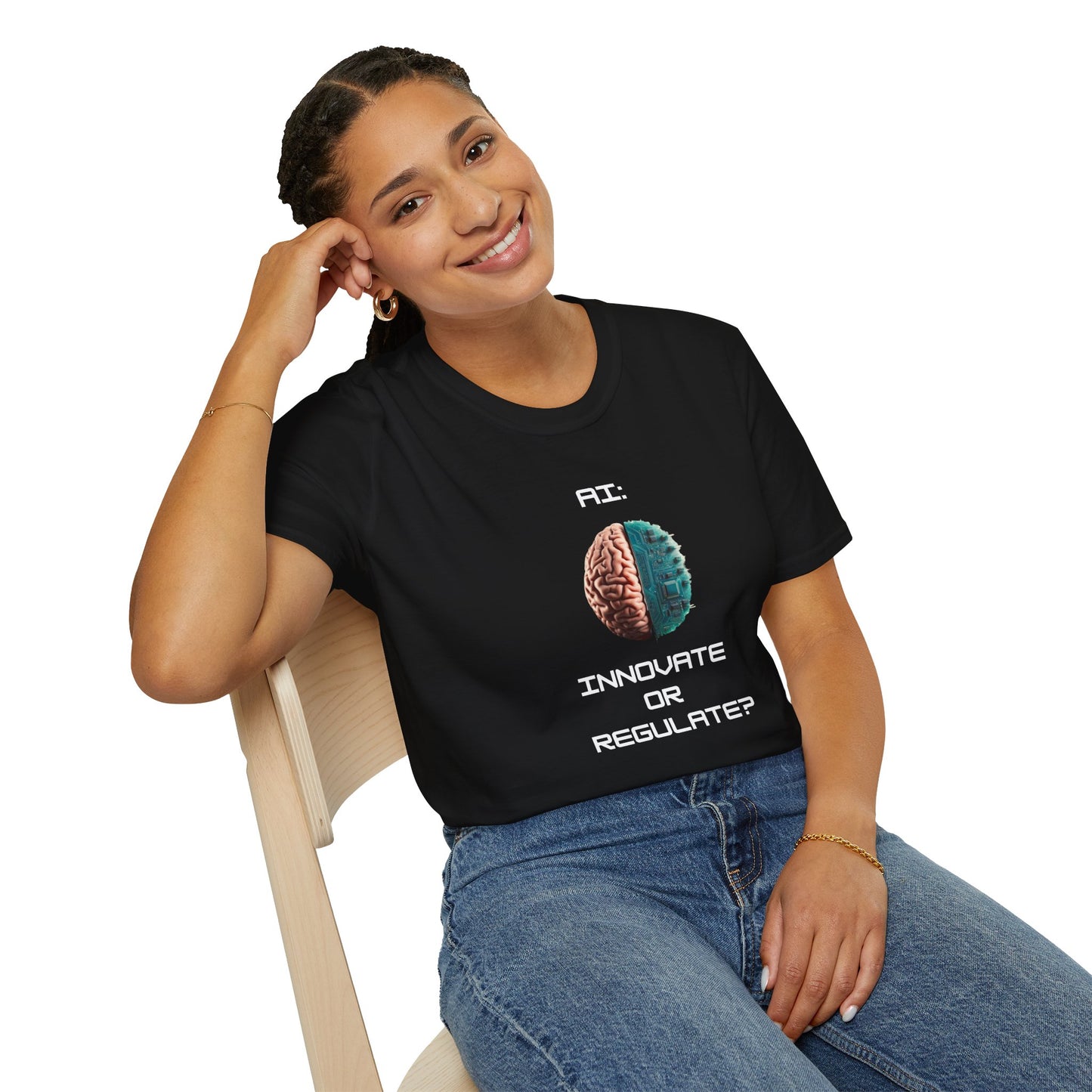 Hybrid Mind // Unisex Premium Soft Cotton T-Shirt