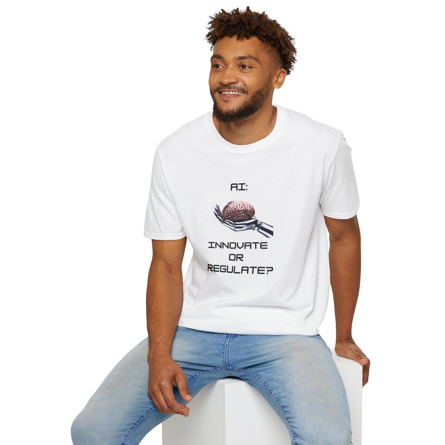 AI CTRL // Unisex Premium Soft Cotton T-Shirt