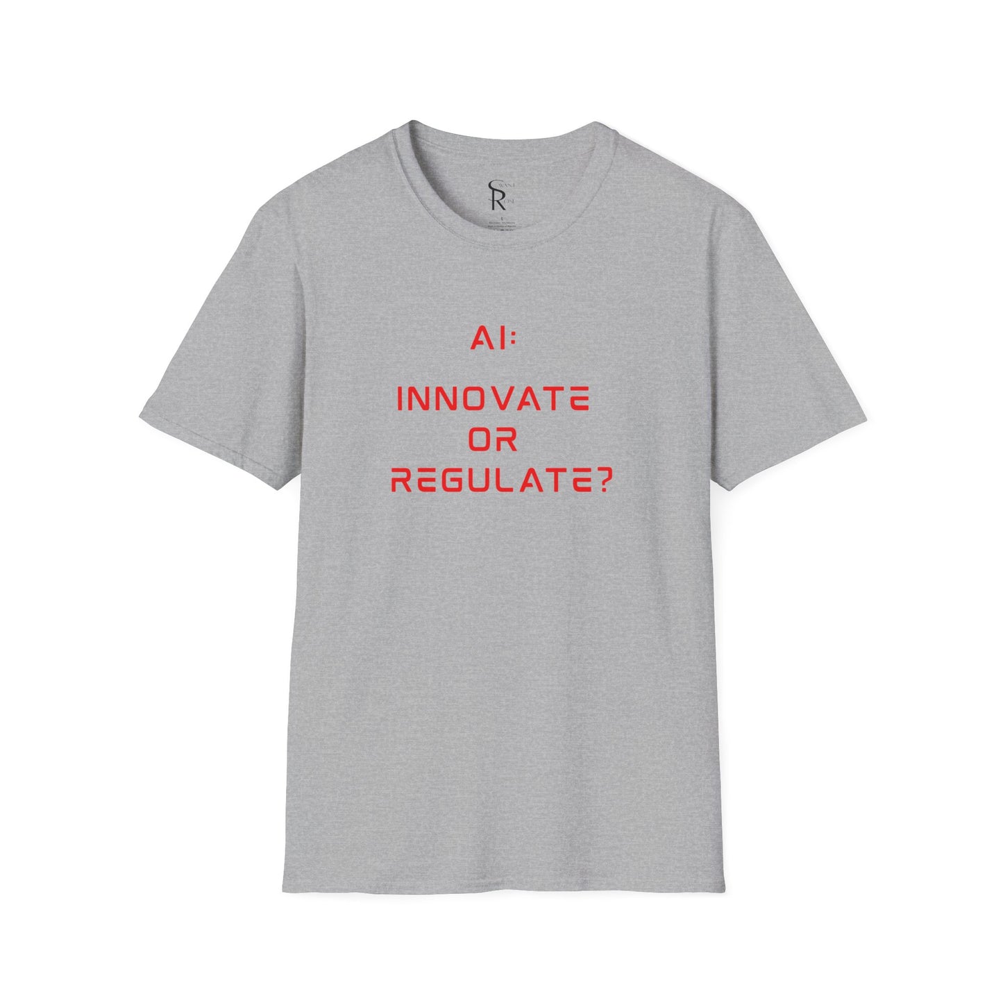 The Debate - Red Text Edition // Unisex Premium Soft Cotton T-Shirt