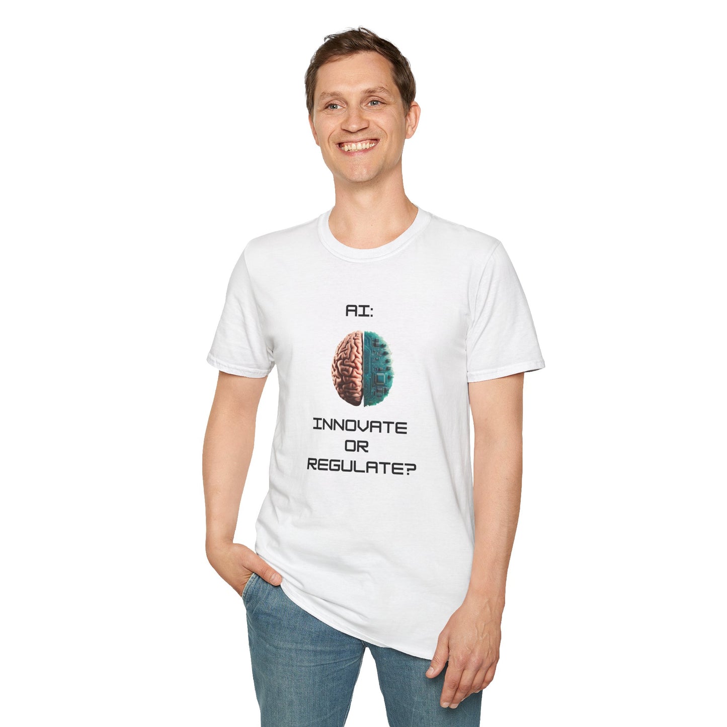 Hybrid Mind // Unisex Premium Soft Cotton T-Shirt