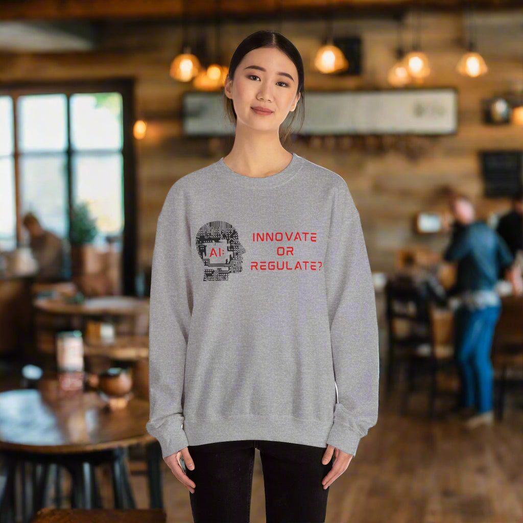 brAInstorm // Unisex Soft Blend Crewneck Sweatshirt
