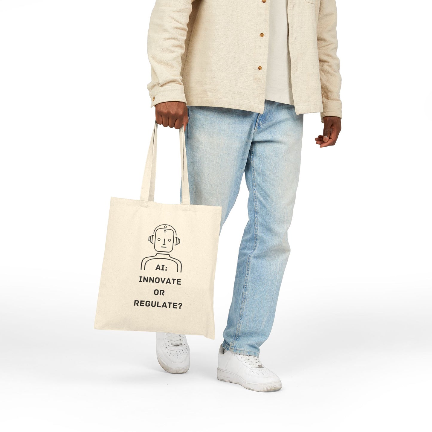 OG Bot // Cotton Canvas Tote