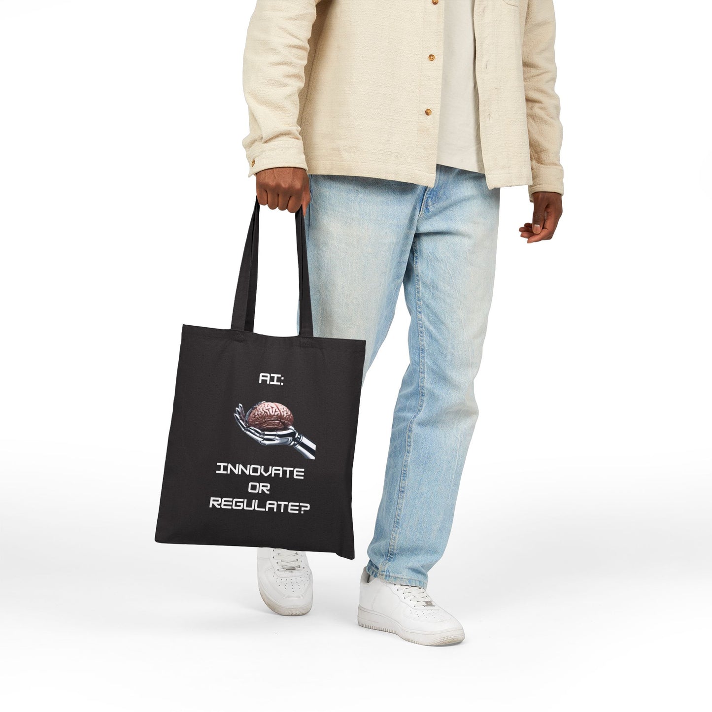 AI CTRL // Cotton Canvas Tote
