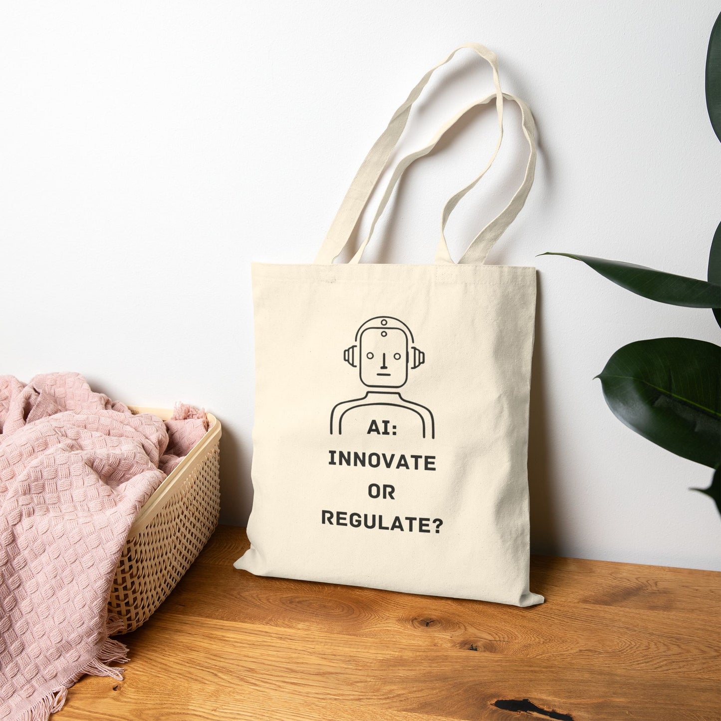 OG Bot // Cotton Canvas Tote