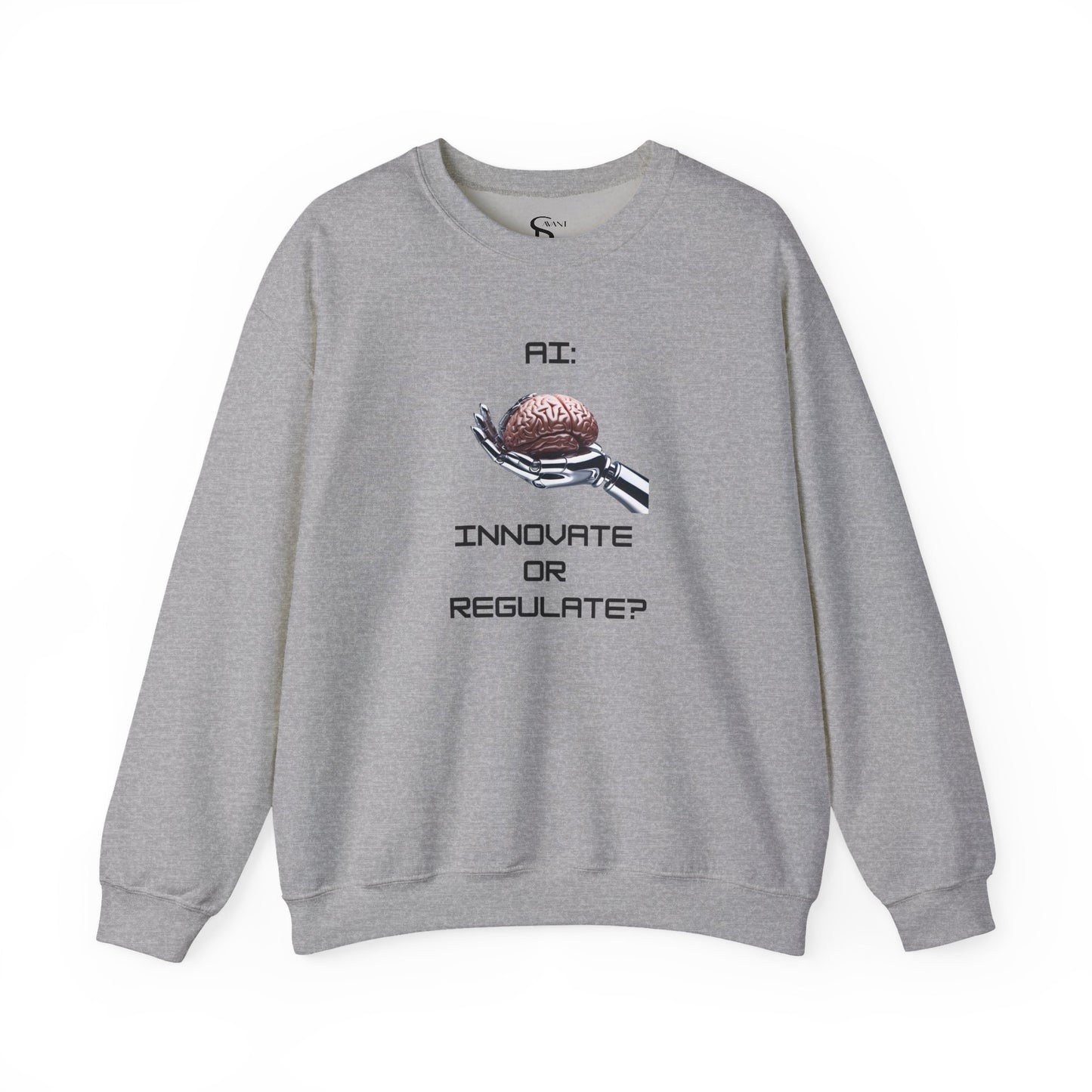 AI CTRL // Unisex Soft Blend Crewneck Sweatshirt
