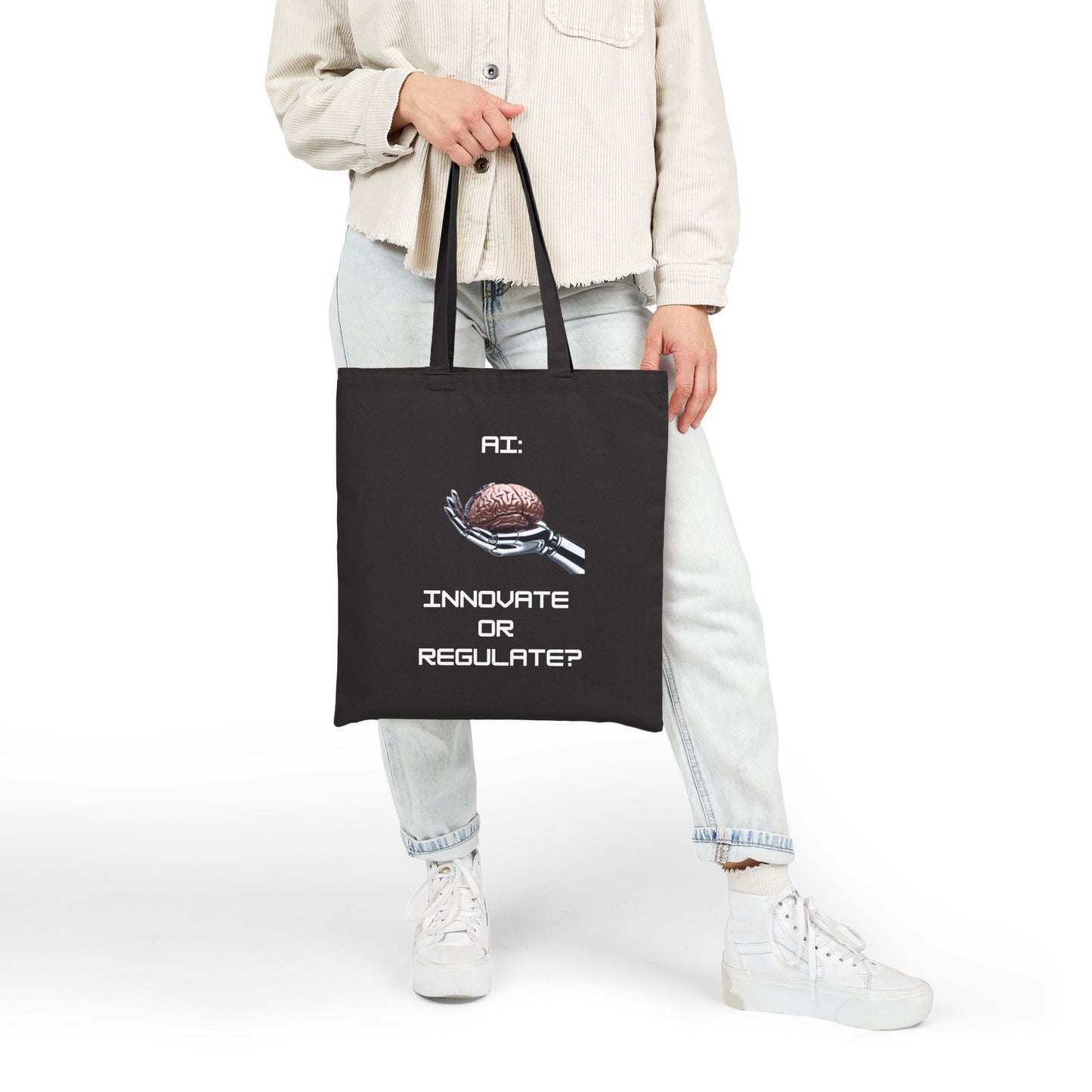 AI CTRL // Cotton Canvas Tote