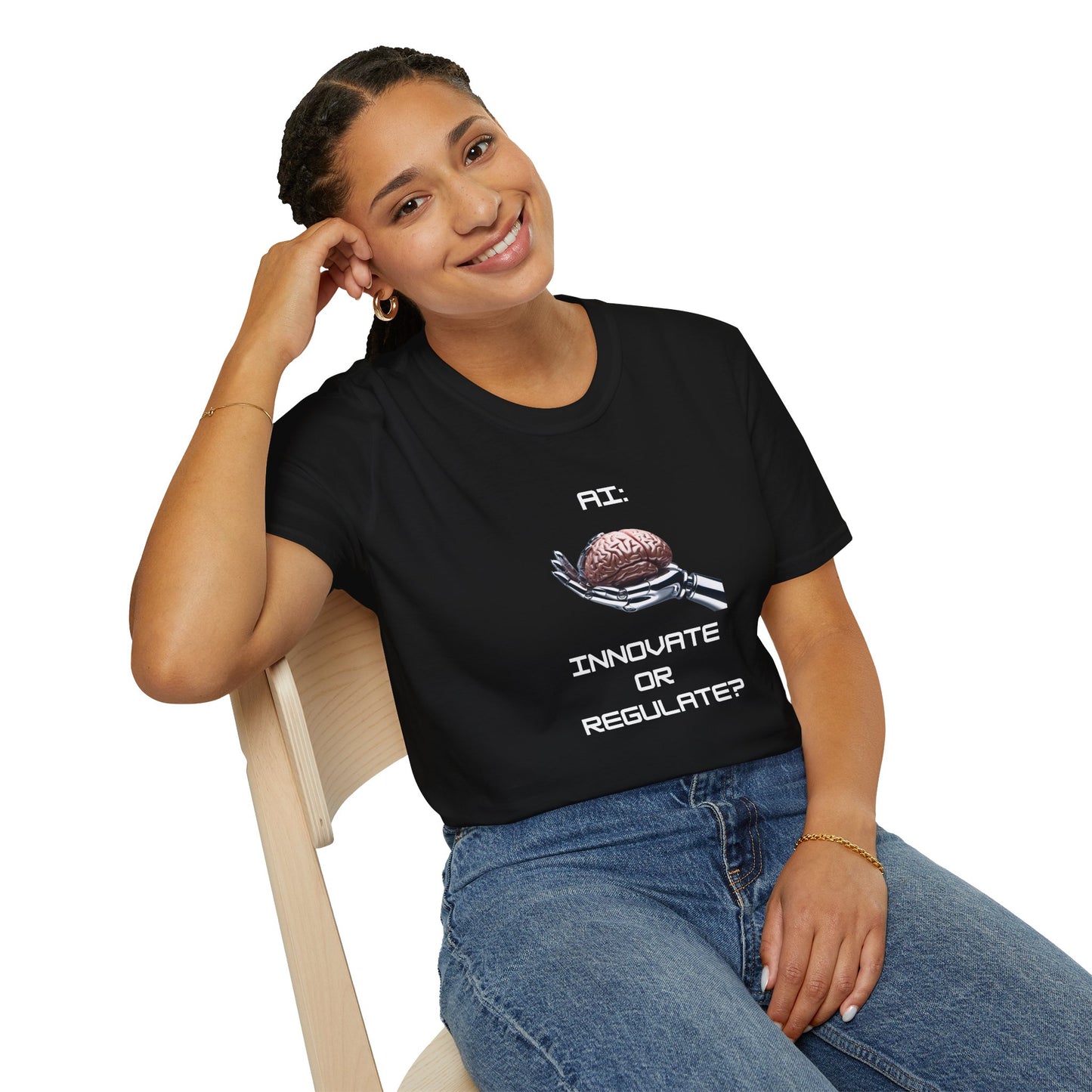 AI CTRL // Unisex Premium Soft Cotton T-Shirt