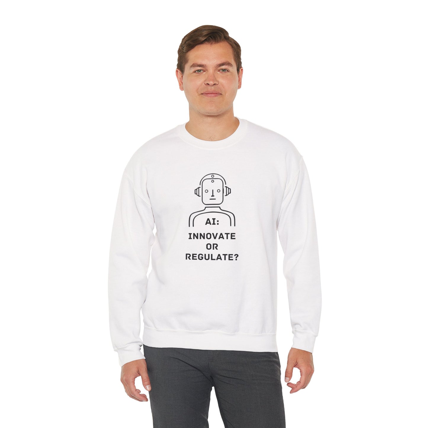 OG Bot // Unisex Soft Blend Crewneck Sweatshirt