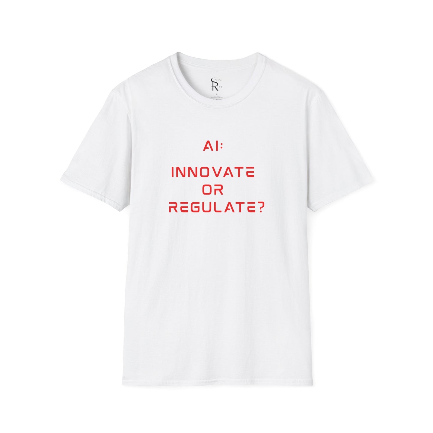 The Debate - Red Text Edition // Unisex Premium Soft Cotton T-Shirt