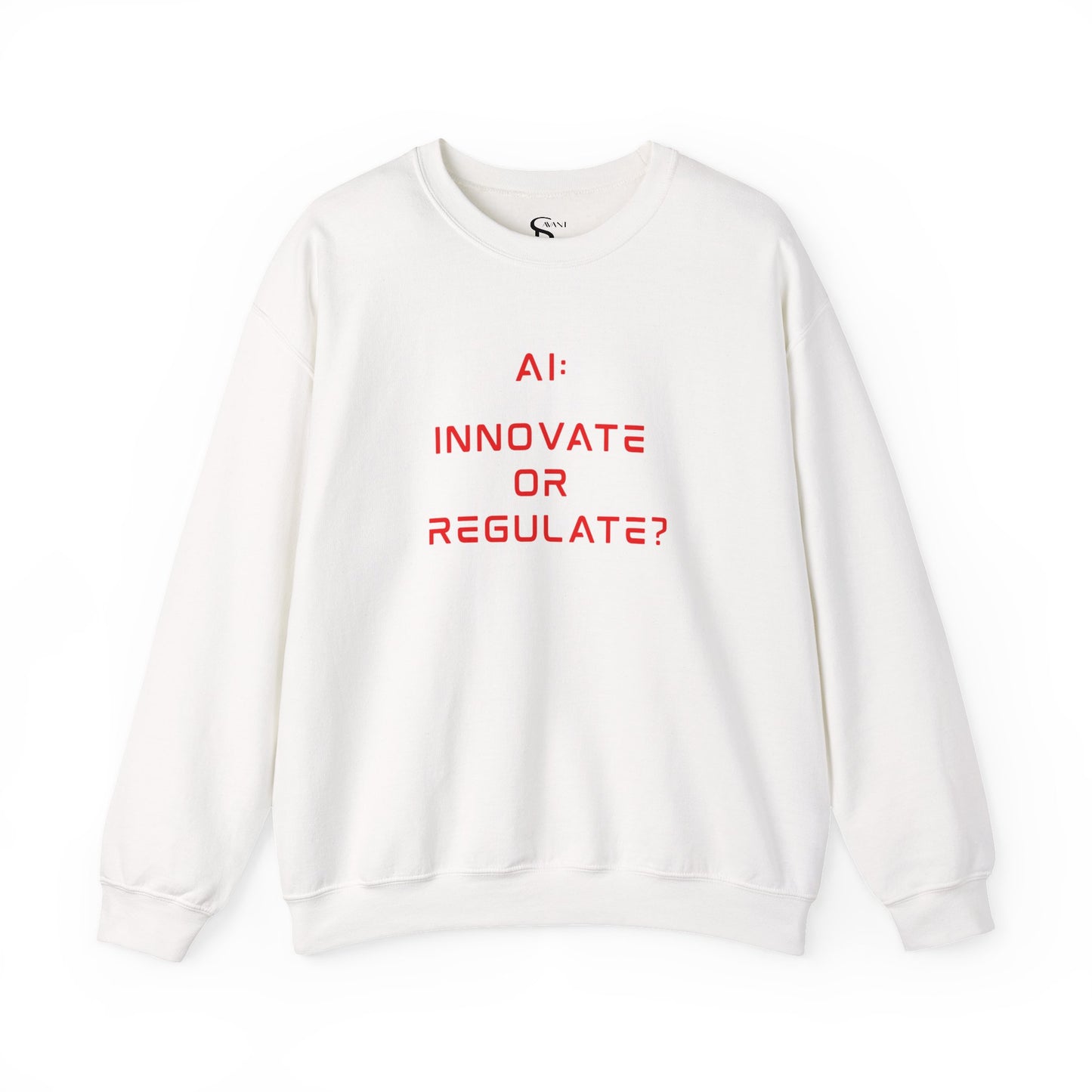 The Debate - Red Text Edition // Unisex Soft Blend Crewneck Sweatshirt