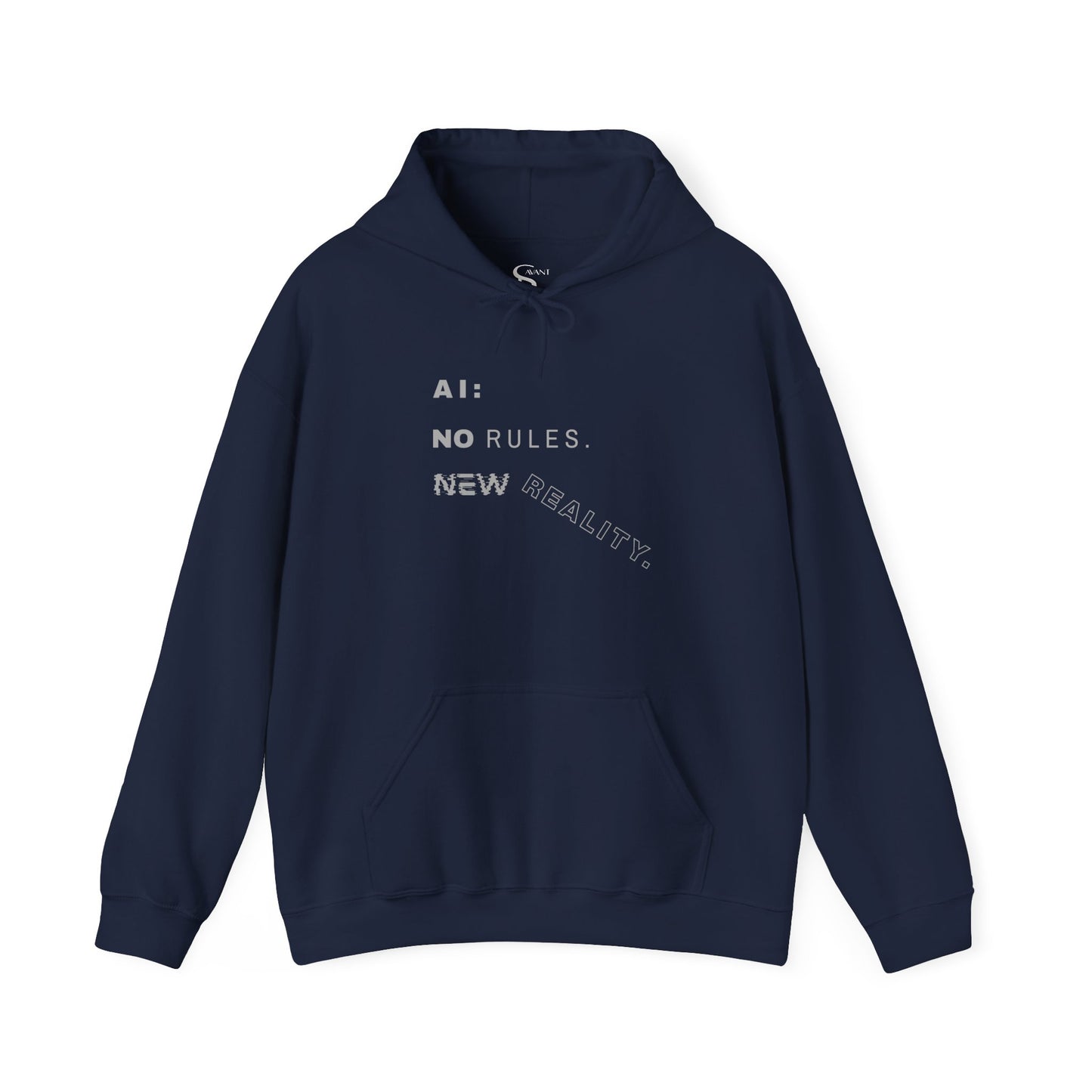 AI: No Rules New Reality | Unisex Hoodie