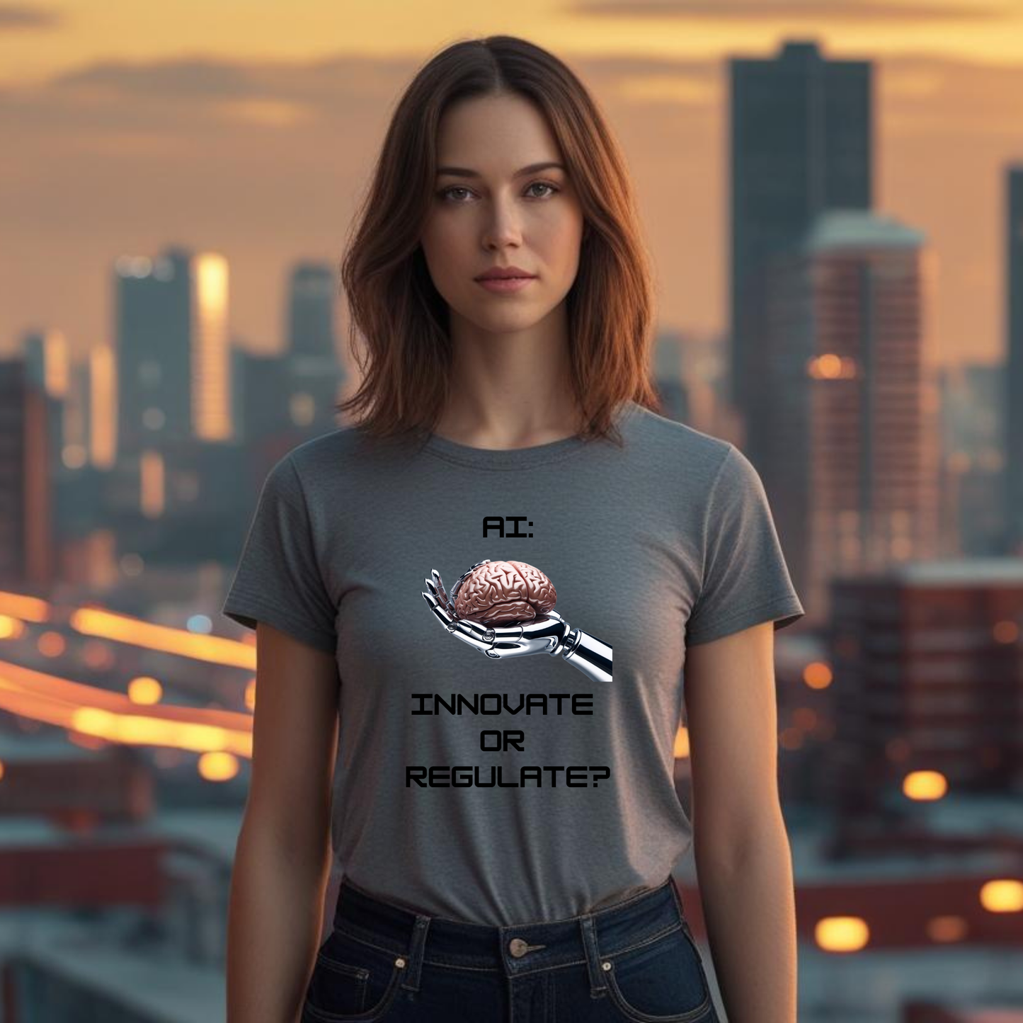 AI CTRL // Unisex Premium Soft Cotton T-Shirt