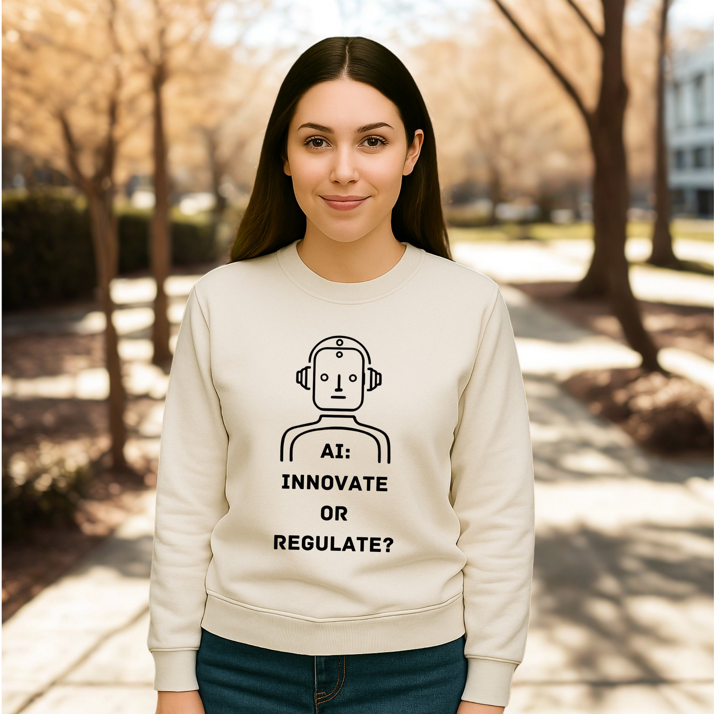 OG Bot // Unisex Soft Blend Crewneck Sweatshirt