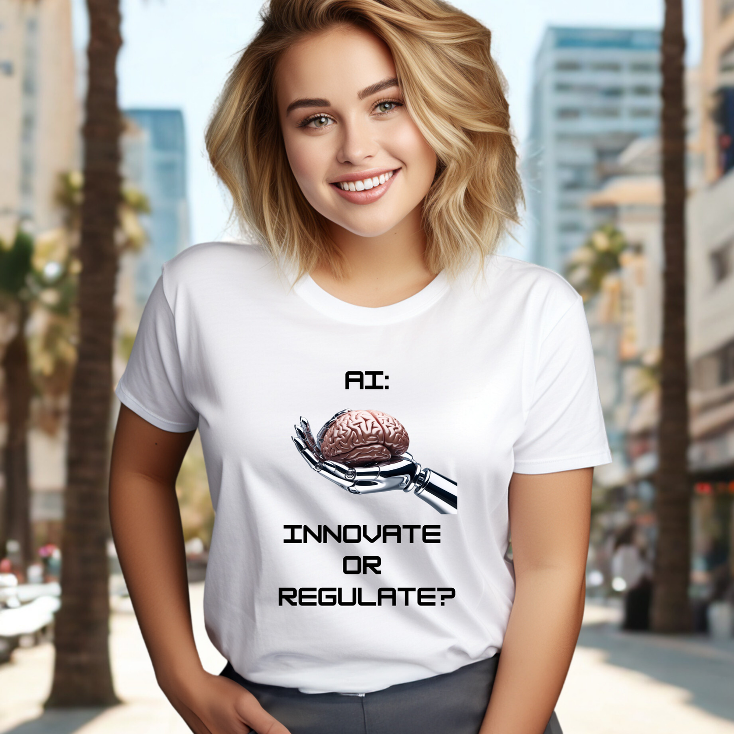 AI CTRL // Unisex Premium Soft Cotton T-Shirt