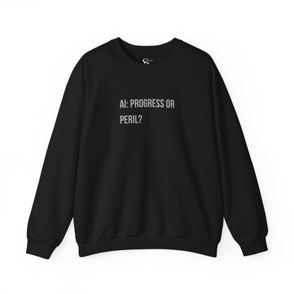 AI: Progress or Peril? | Unisex Soft Blend Sweatshirt