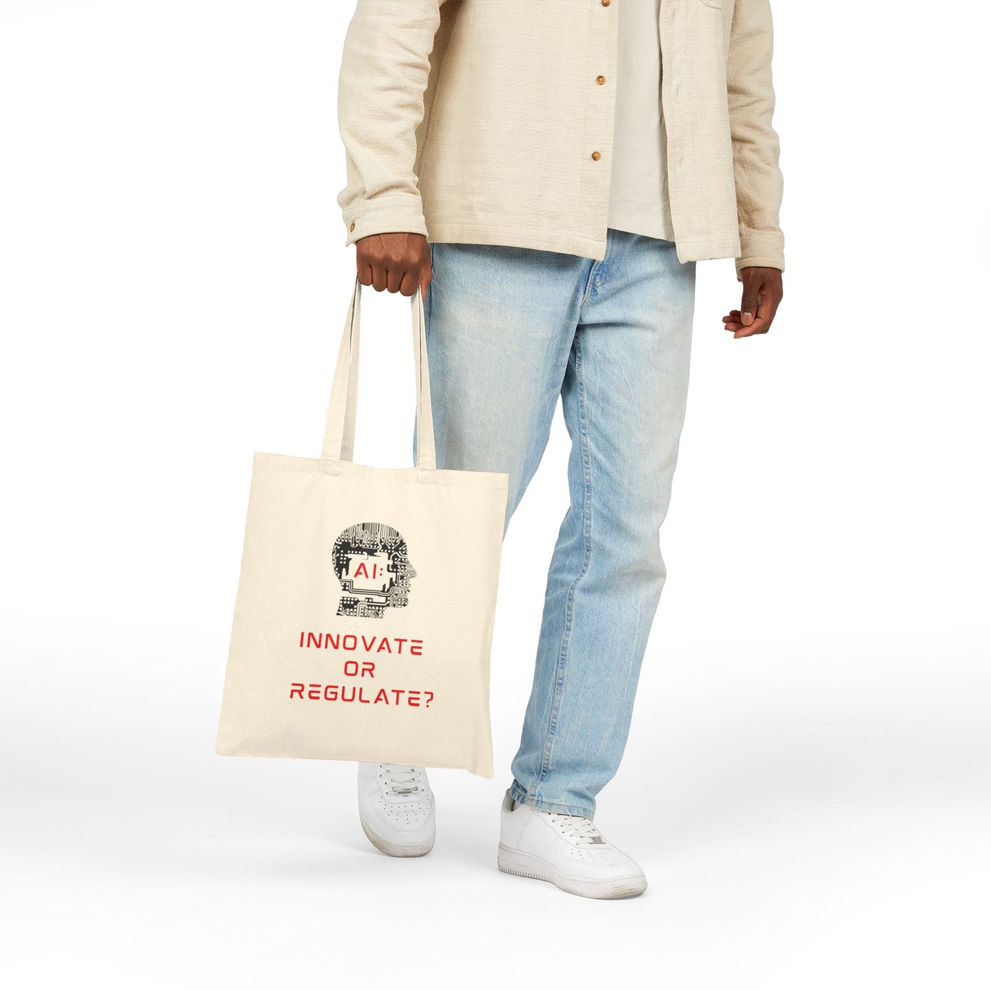 brAInstorm | Cotton Canvas Tote Bag
