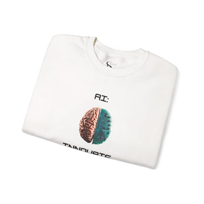 Hybrid Mind // Unisex Premium Soft Cotton Crewneck Sweatshirt