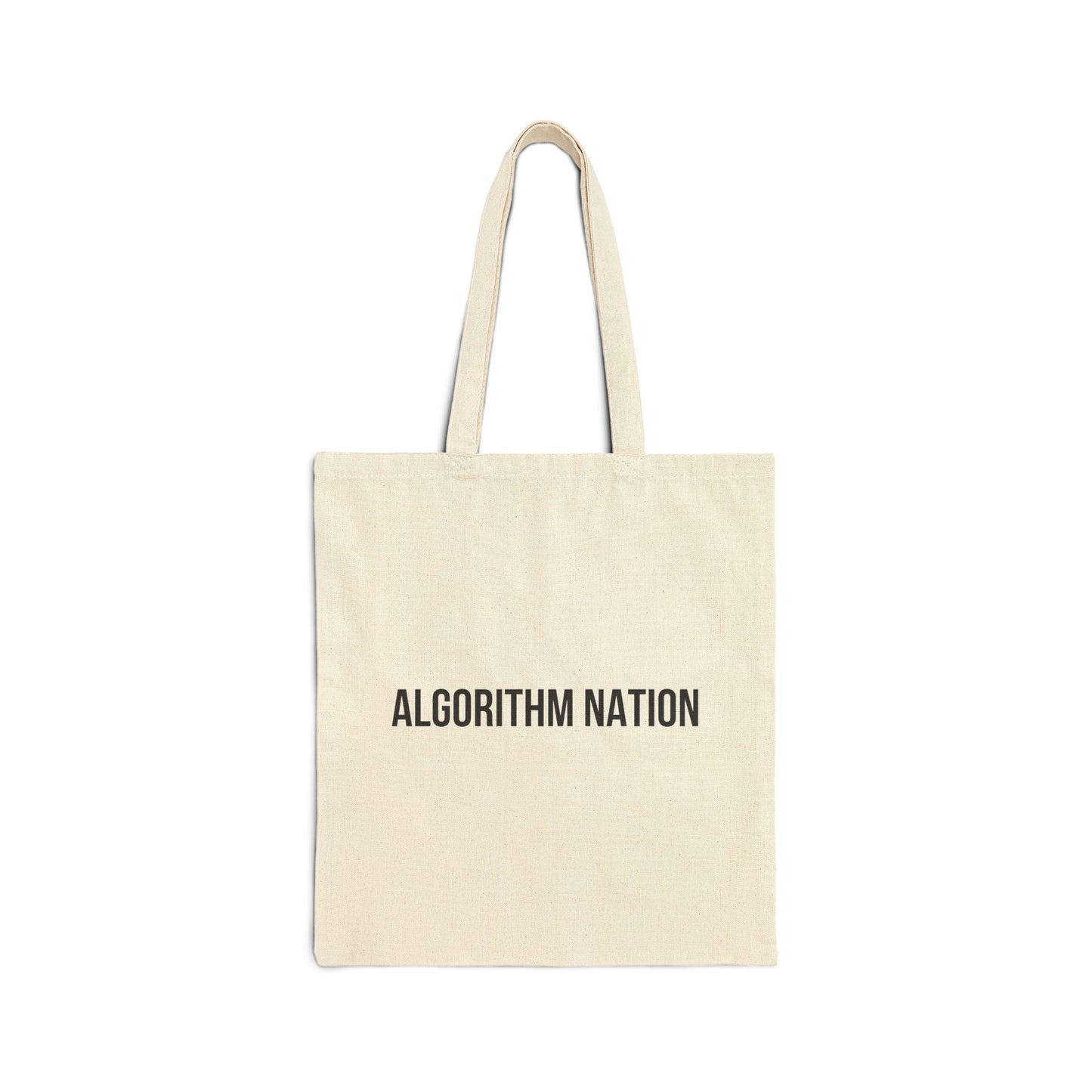 Algorithm Nation | Cotton Canvas Tote Bag
