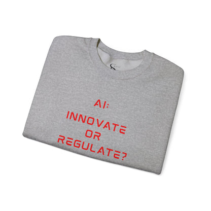 The Debate - Red Text Edition // Unisex Soft Blend Crewneck Sweatshirt
