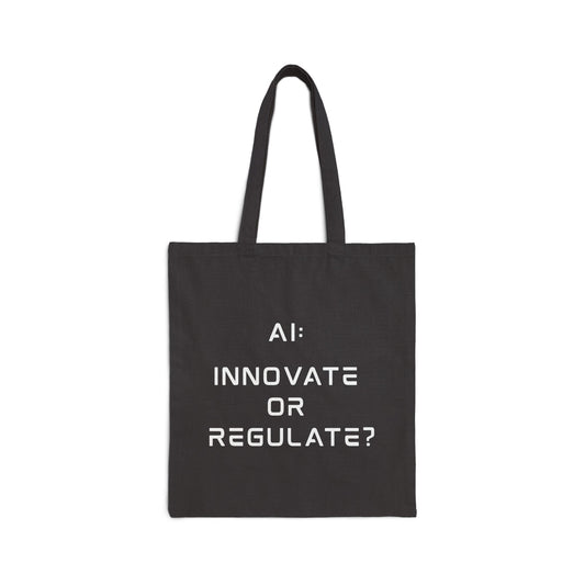 The Debate // Cotton Canvas Tote Bag