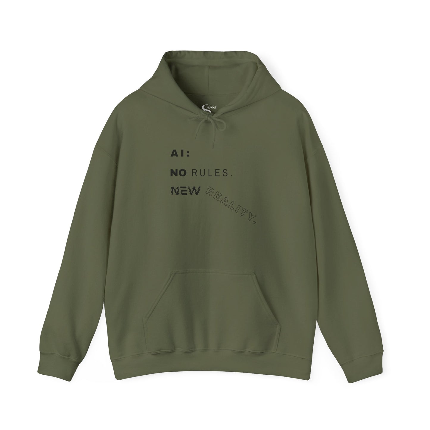 AI: No Rules New Reality | Unisex Hoodie