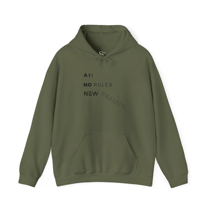 AI: No Rules New Reality | Unisex Hoodie