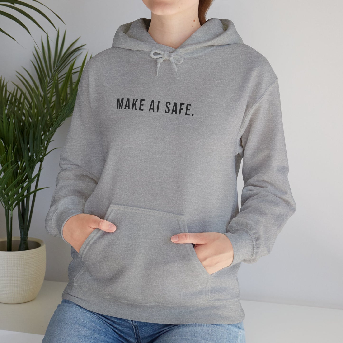 Make AI Safe | Unisex Soft Blend Hoodie