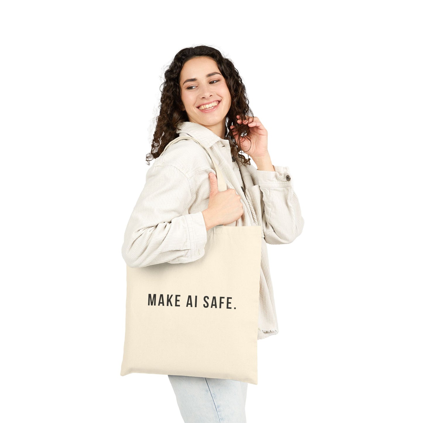 Make AI Safe | Cotton Canvas Tote Bag