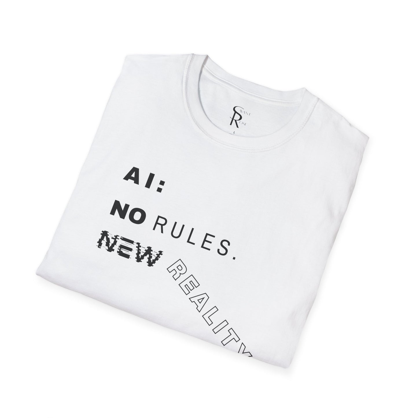 AI: No Rules New Reality | Unisex Soft Blend T-Shirt