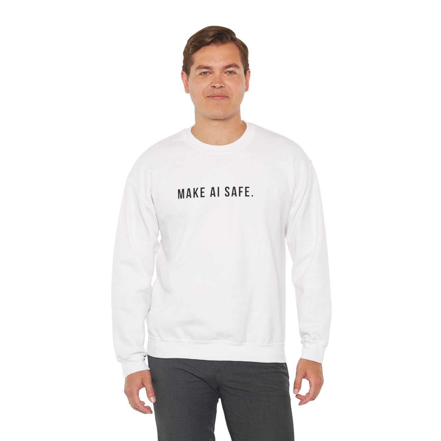 Make AI Safe | Unisex Crewneck Sweatshirt