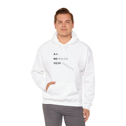 AI: No Rules New Reality | Unisex Hoodie
