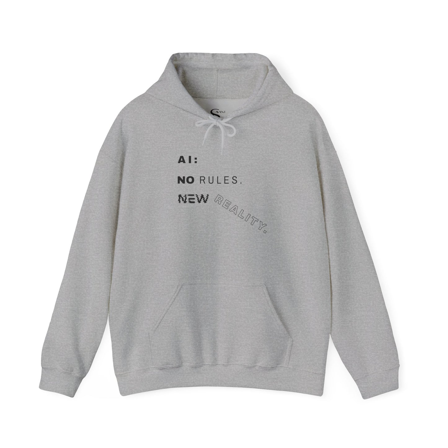 AI: No Rules New Reality | Unisex Hoodie