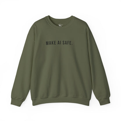 Make AI Safe | Unisex Crewneck Sweatshirt